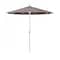 California Umbrella 7.5' White Aluminum Market Patio Umbrella, Sunbrella Gateway Blush 194061338186 - alternate 1